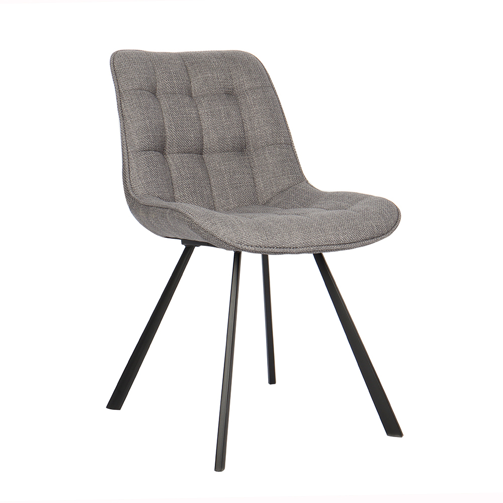 Stoel Johanna Lichtgrijs - Set van 2