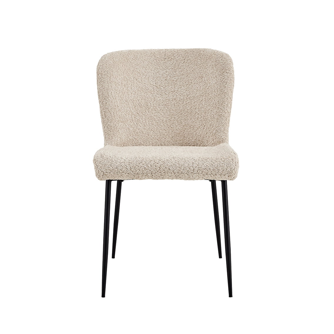 Stoel Jolie Bouclé Beige - Set van 2