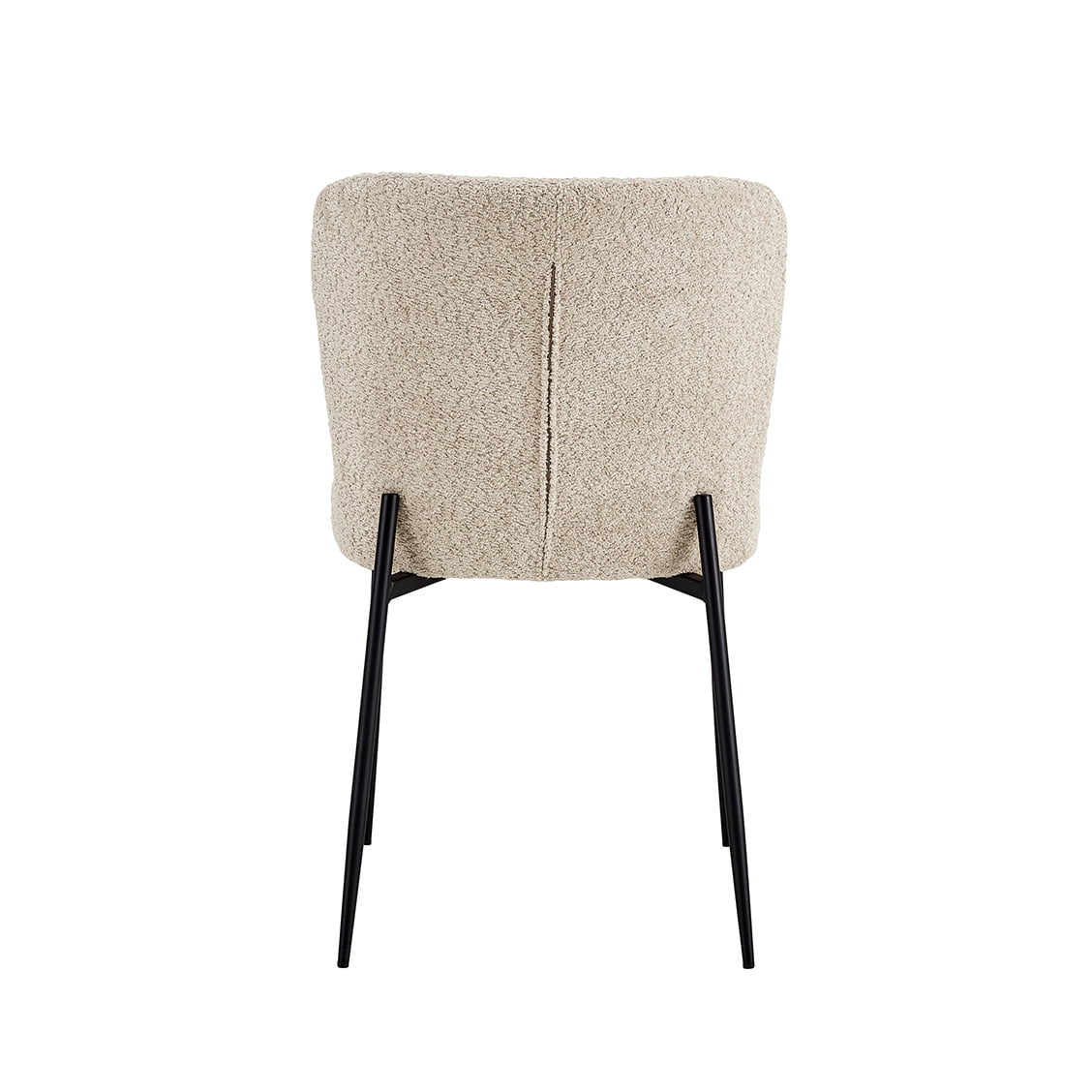 Stoel Jolie Bouclé Beige - Set van 2