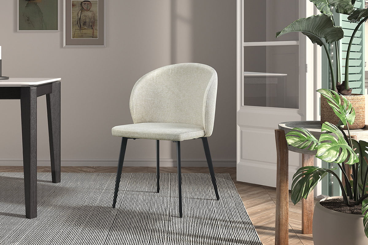 Stoel Lena Beige - Set van 4