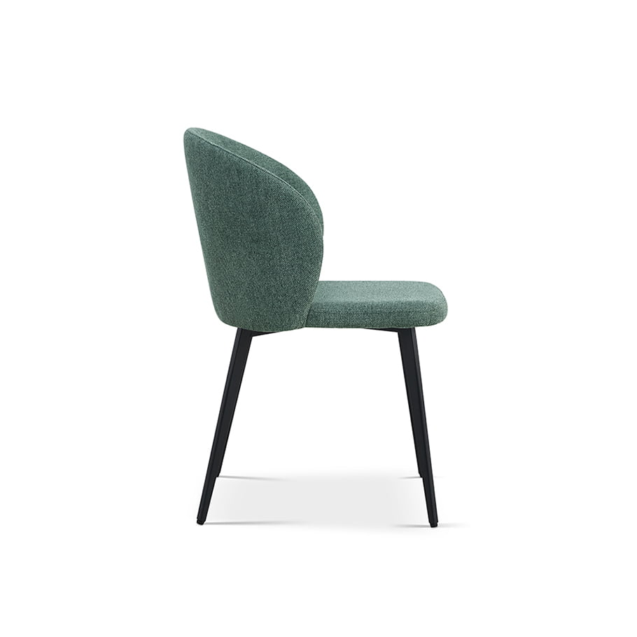 Stoel Lena Groen - Set van 4