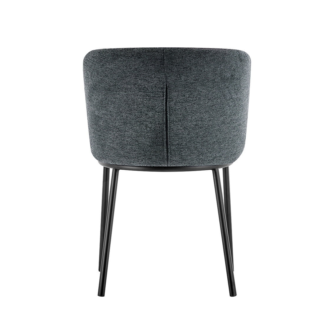 Stoel Lynn Donkergrijs - Set van 2