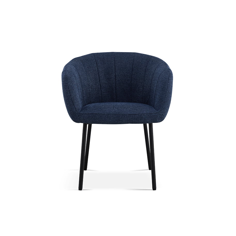 Stoel Pia Blauw - Set van 2
