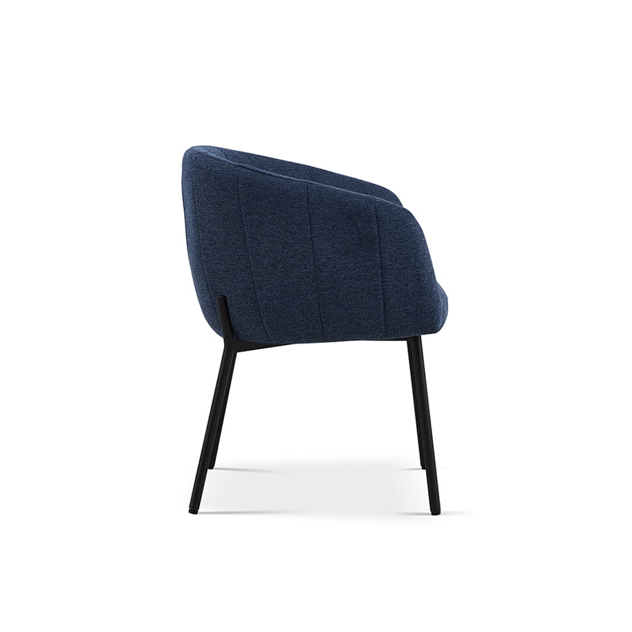 Stoel Pia Blauw - Set van 2