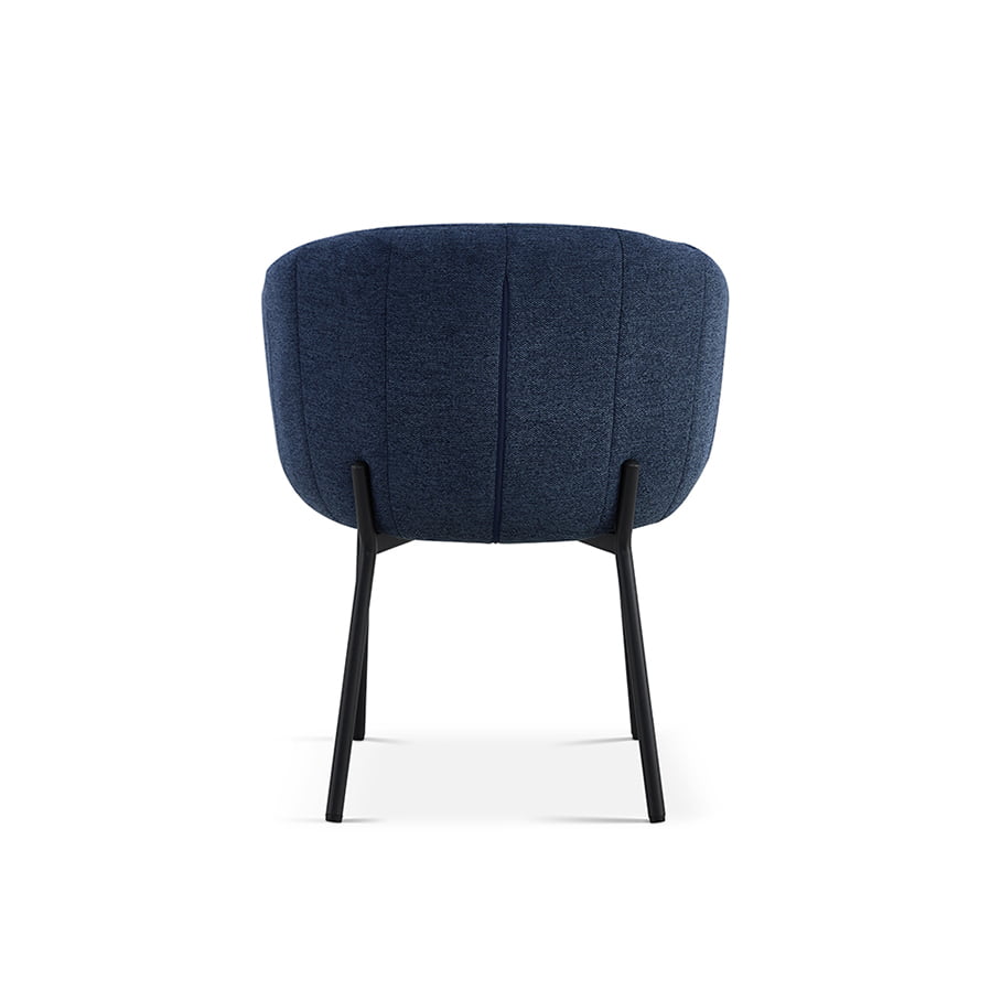 Stoel Pia Blauw - Set van 2