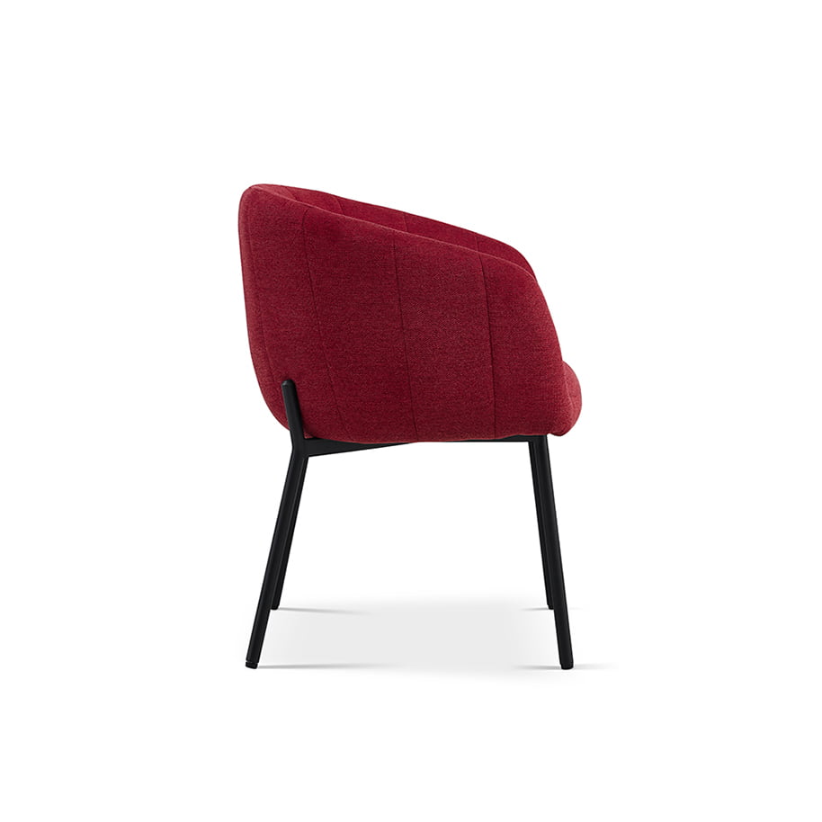 Stoel Pia Rood - Set van 2