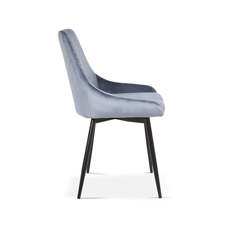 Stoel Pixie Blauw - Set van 2