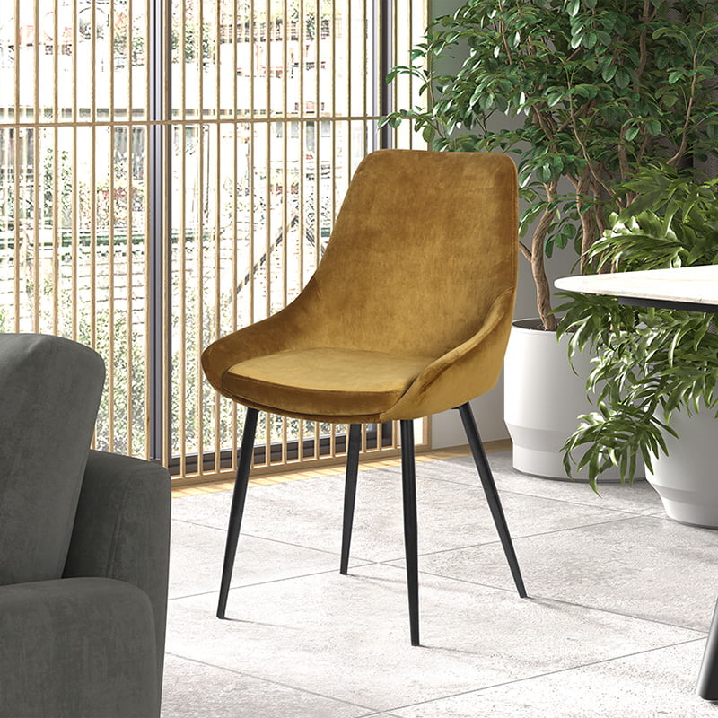 Stoel Pixie Goud - Set van 2
