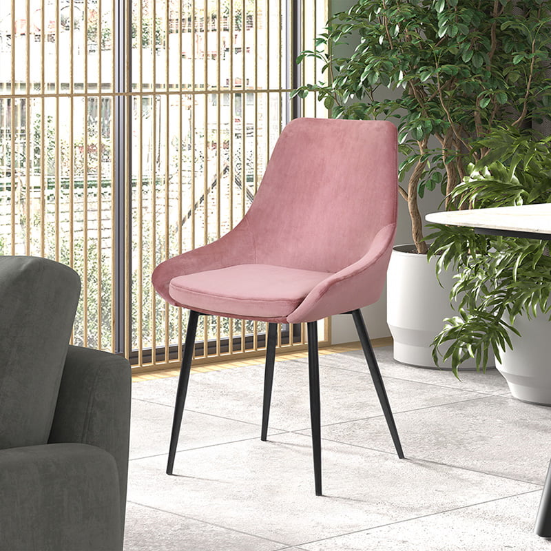 Stoel Pixie Roze - Set van 2