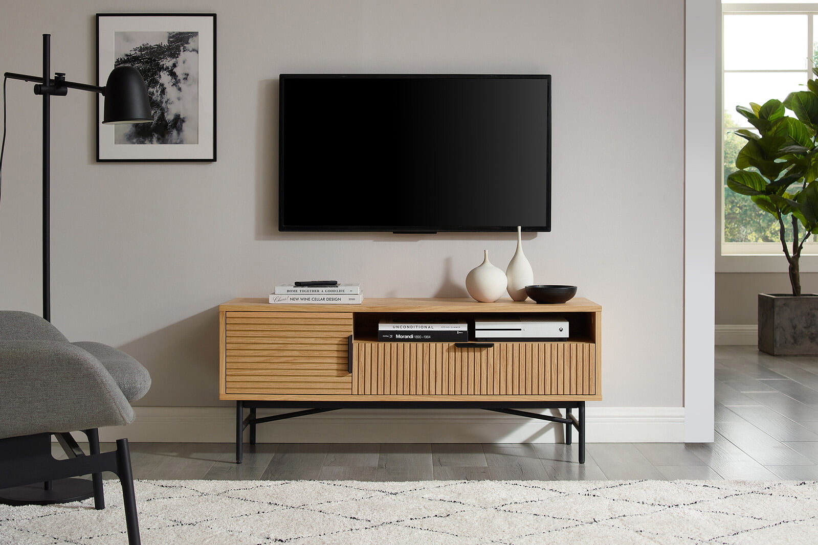 TV-Meubel Ruben Eiken 120cm