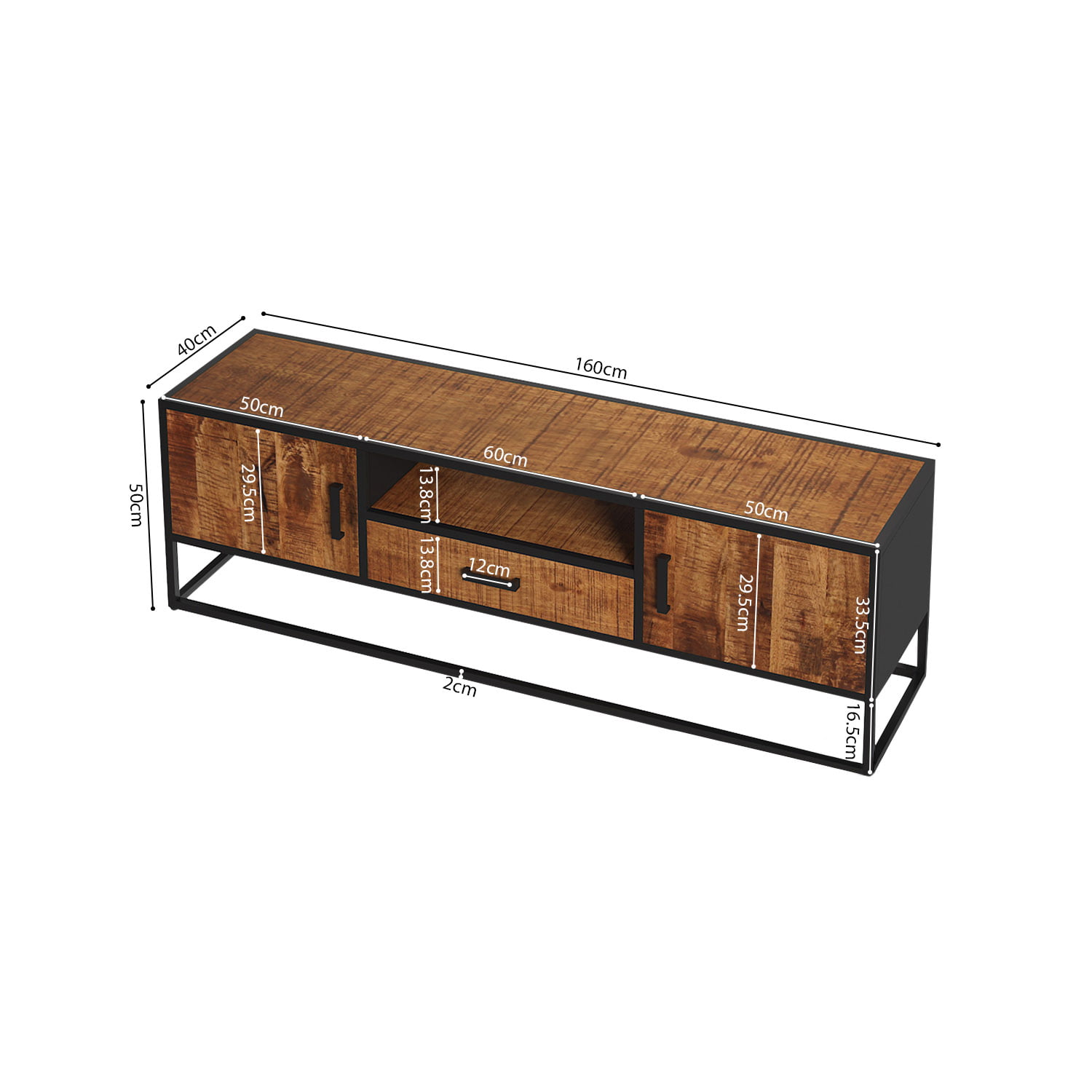 TV-meubel Otis 160 cm