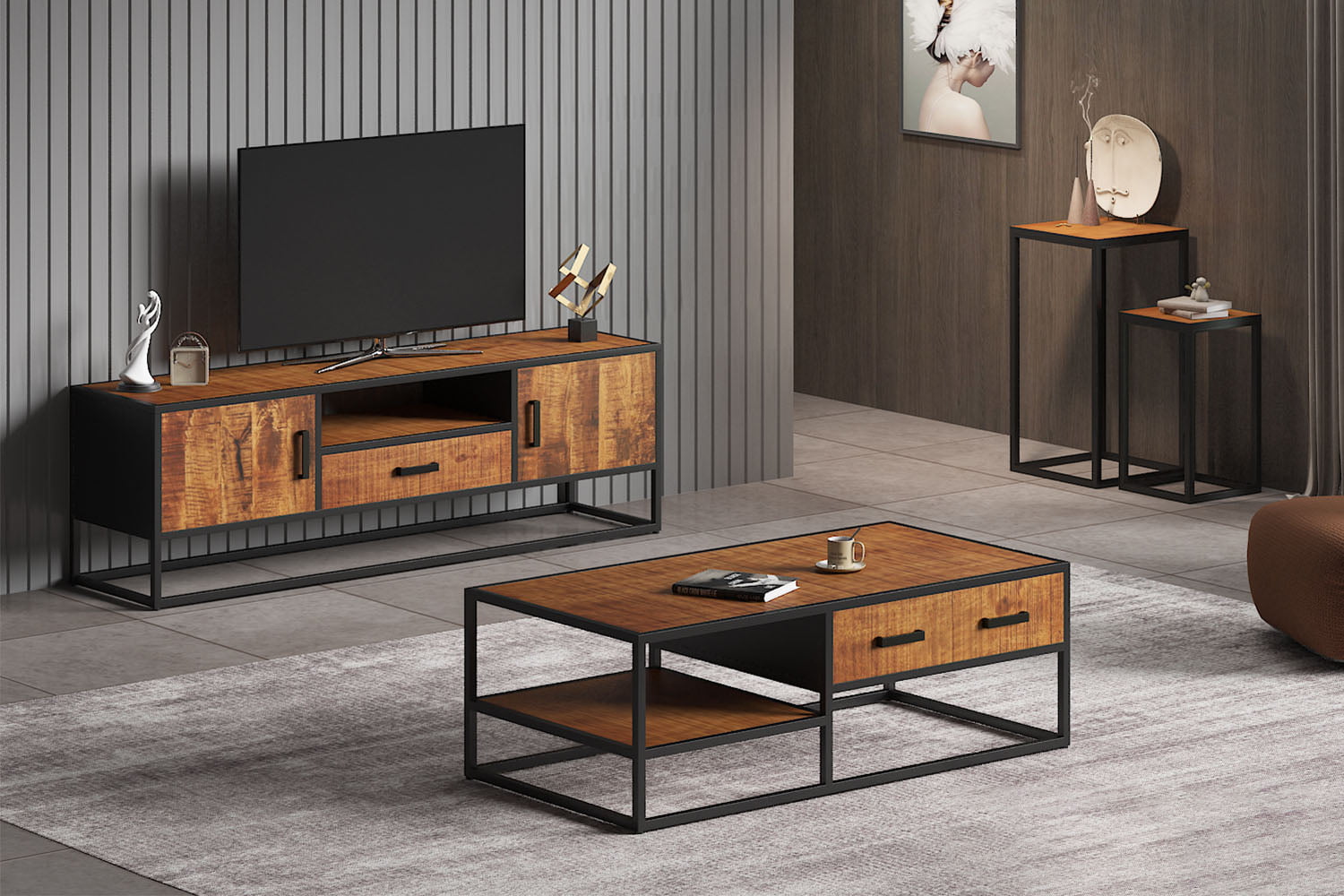 TV-meubel Otis 160 cm
