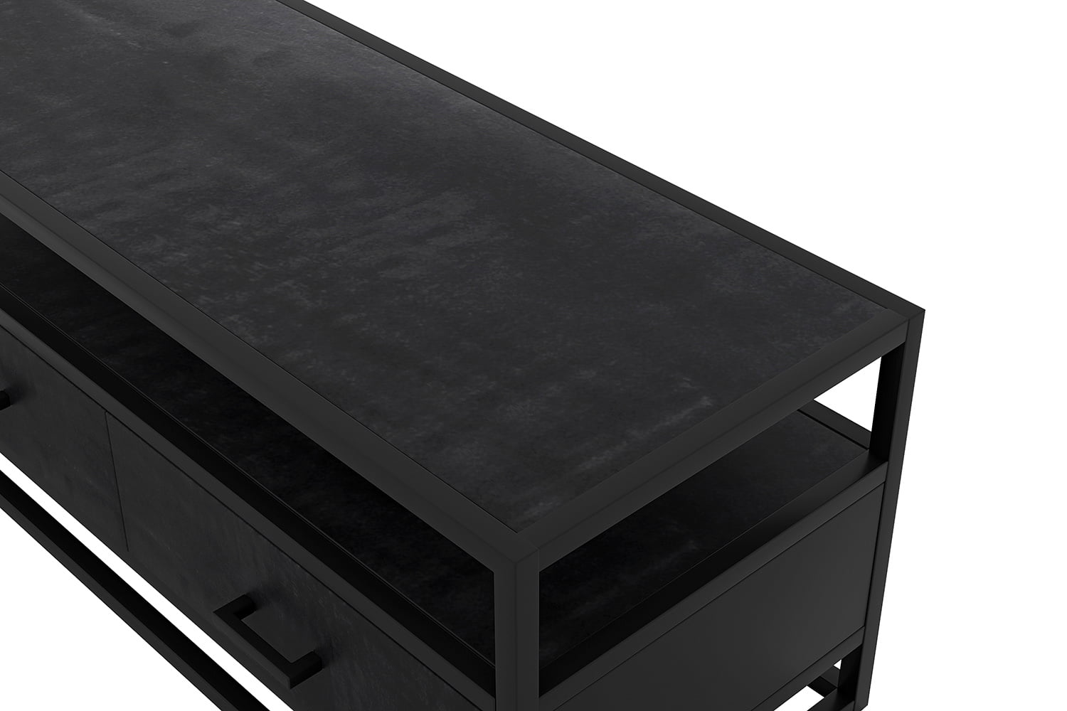 TV-meubel Otis Zwart 120 cm