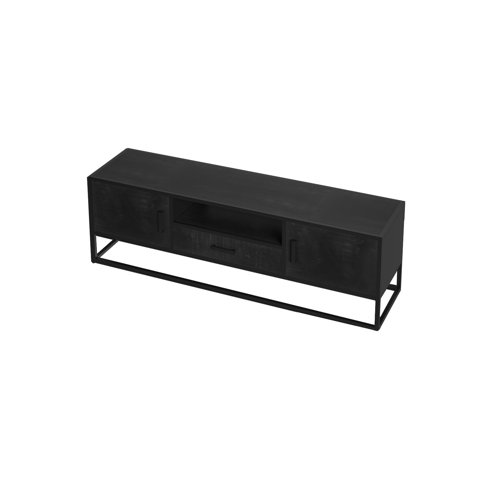 TV-meubel Otis Zwart 160 cm