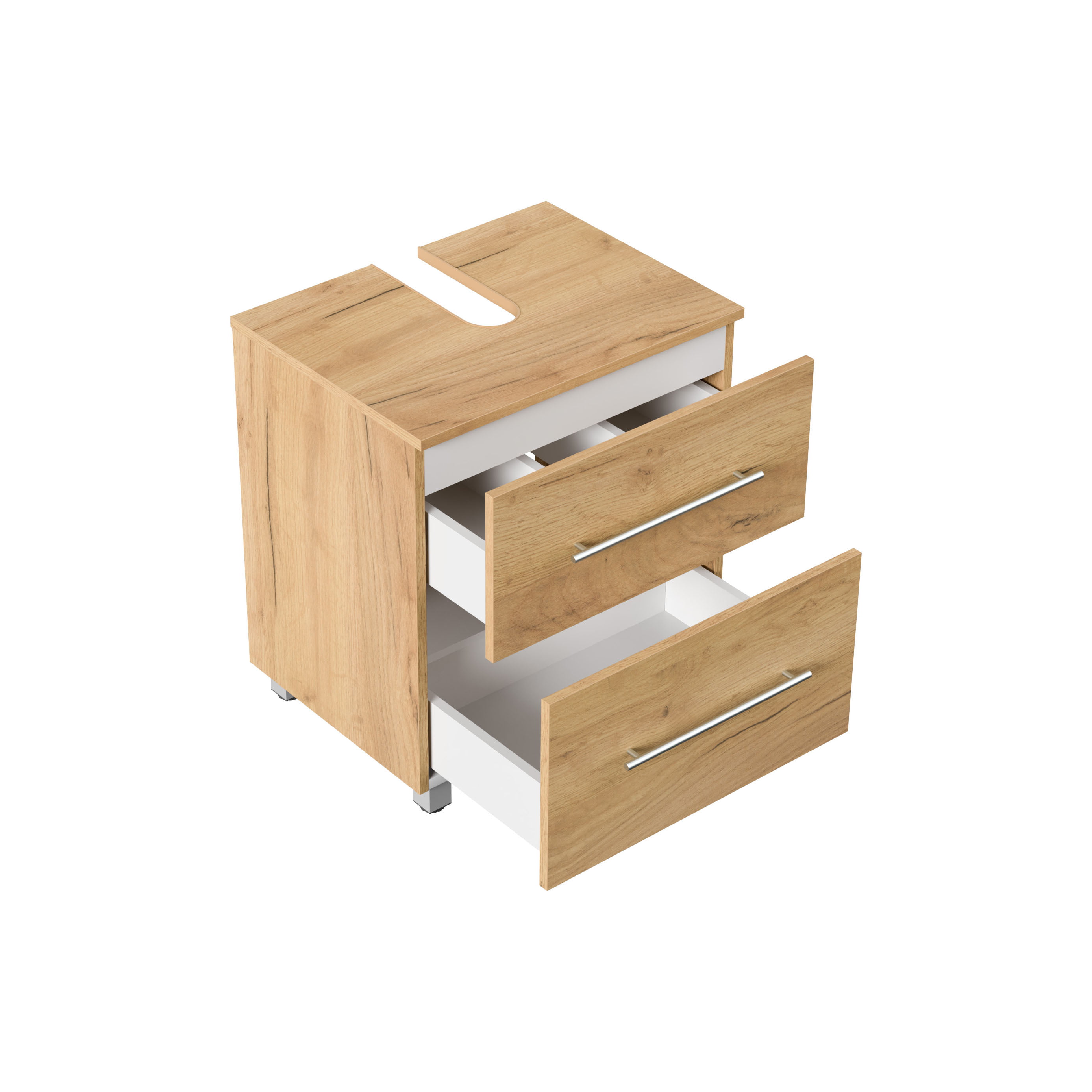 Wastafelkast Glasgow Eiken 55 cm